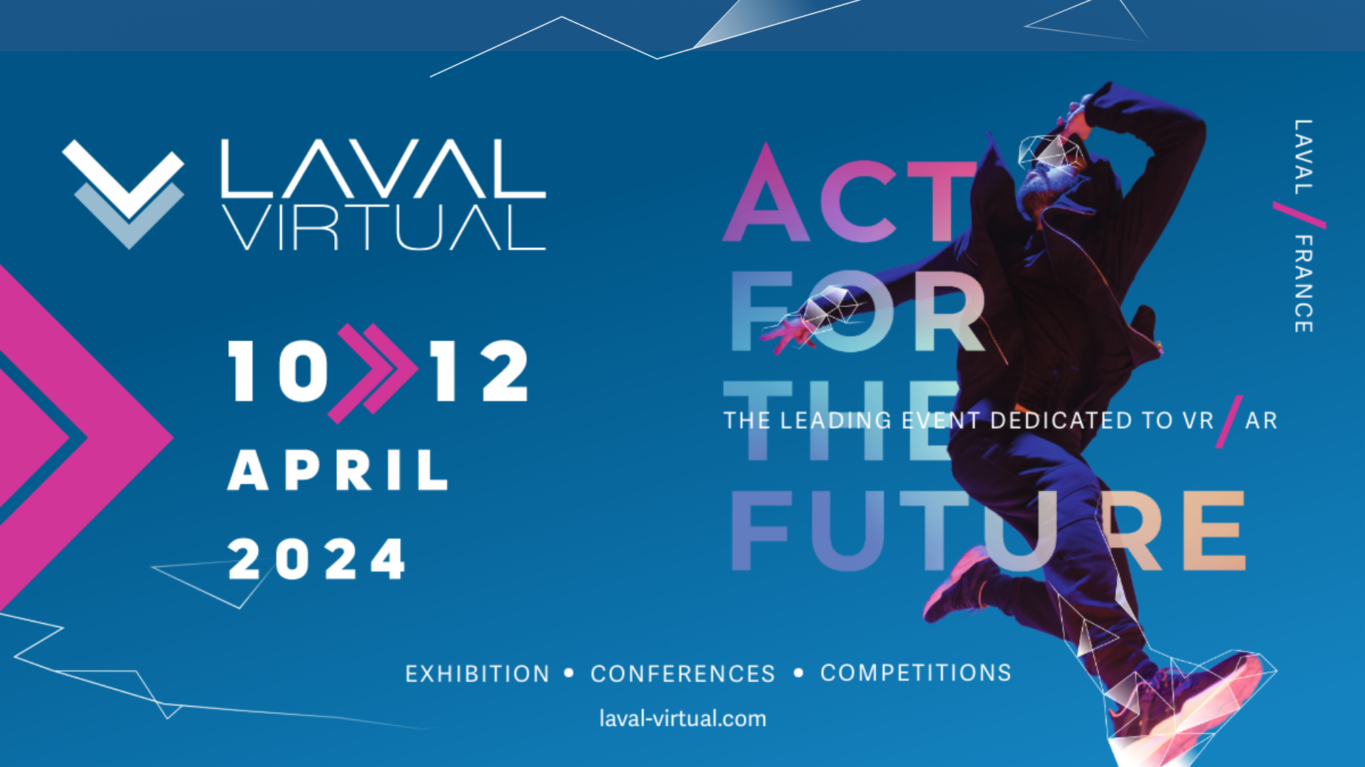 Laval Virtual  du 10 au 12 avril 2024
